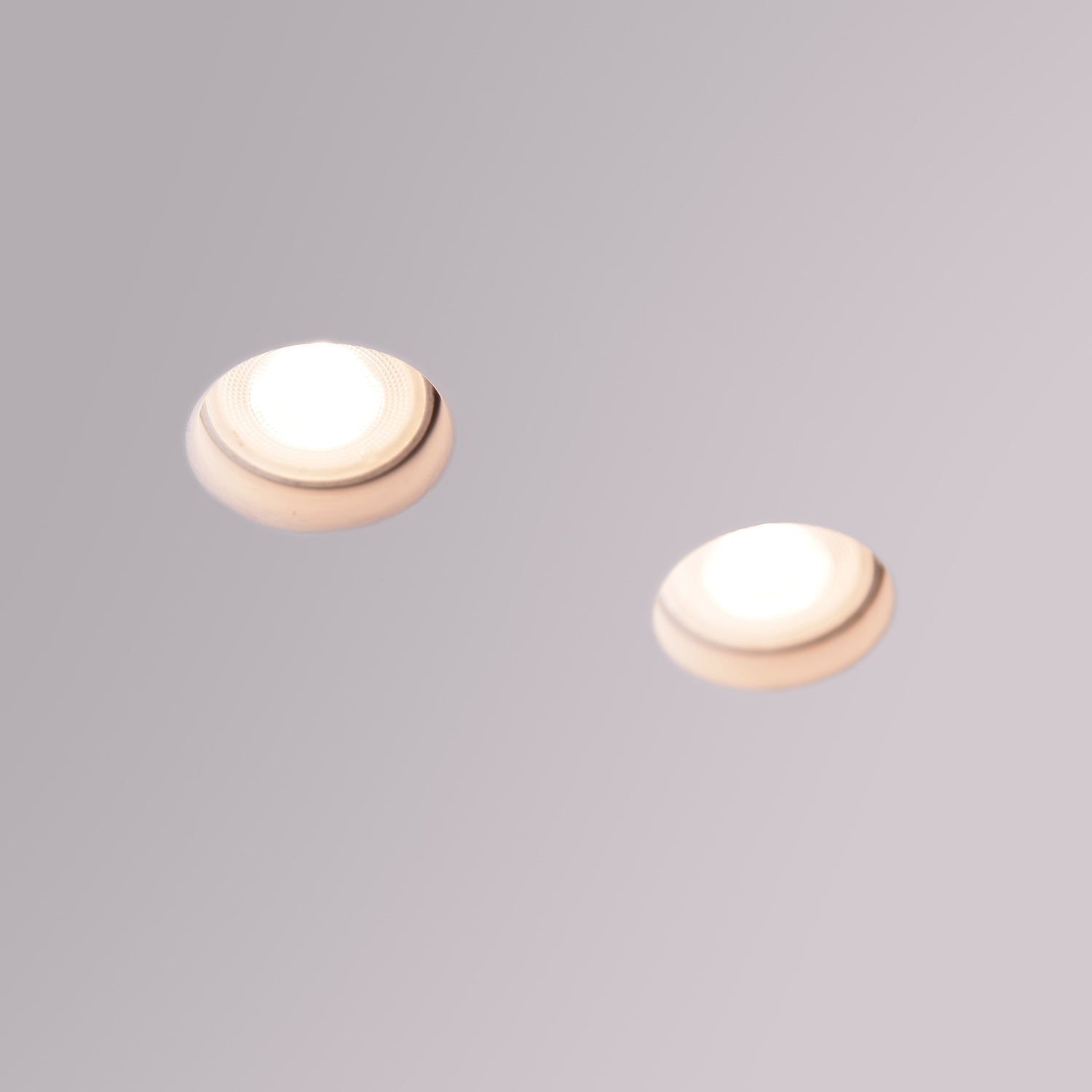 Microline Trimless Micro Plaster Downlights with ⌀35 mm LED