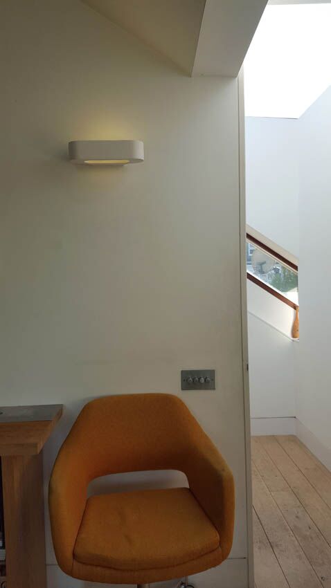 Soft-2 Plaster Wall Light - Combining Soft Curvature with Clean Lines