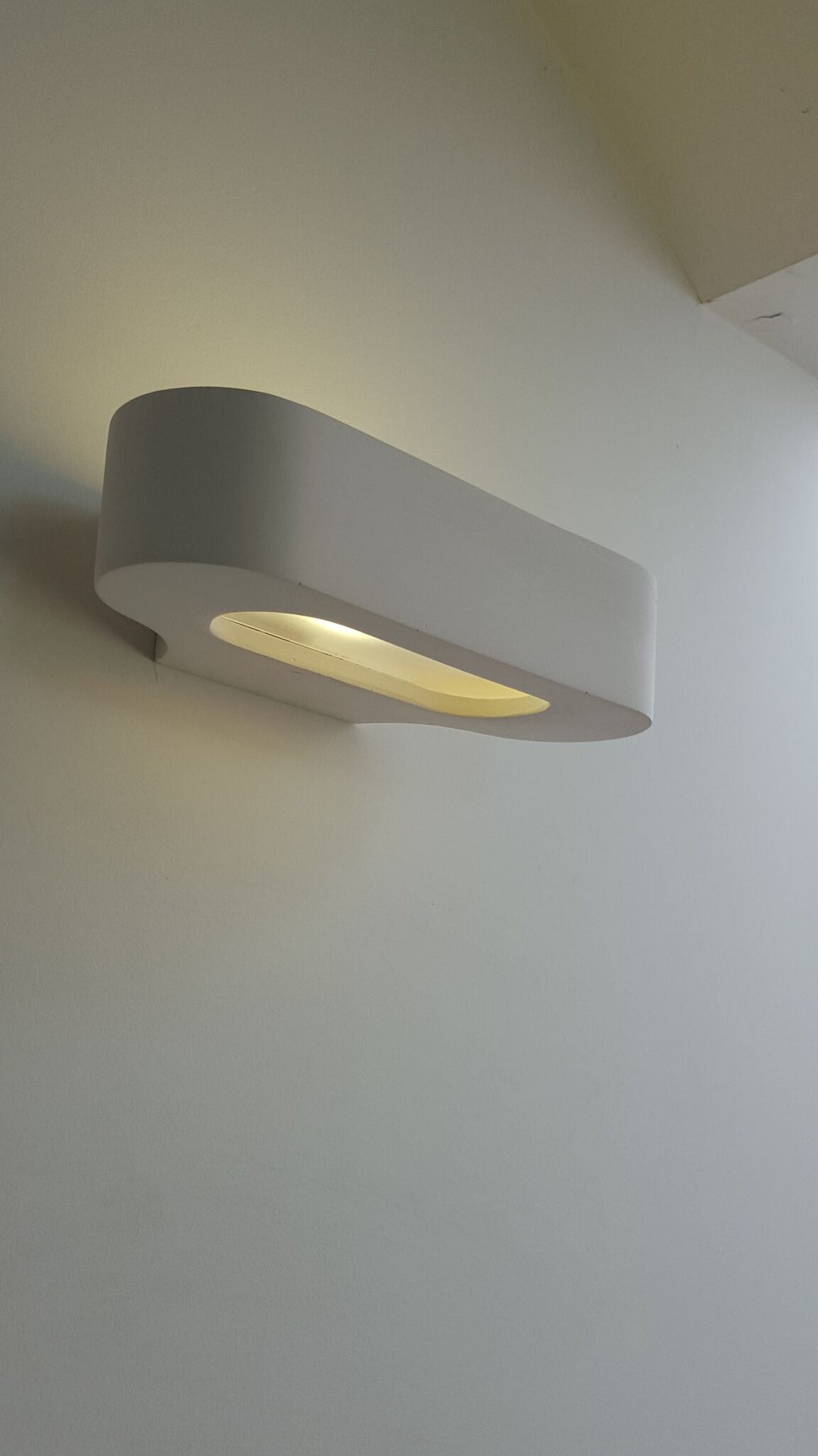 Soft-2 Plaster Wall Light - Combining Soft Curvature with Clean Lines