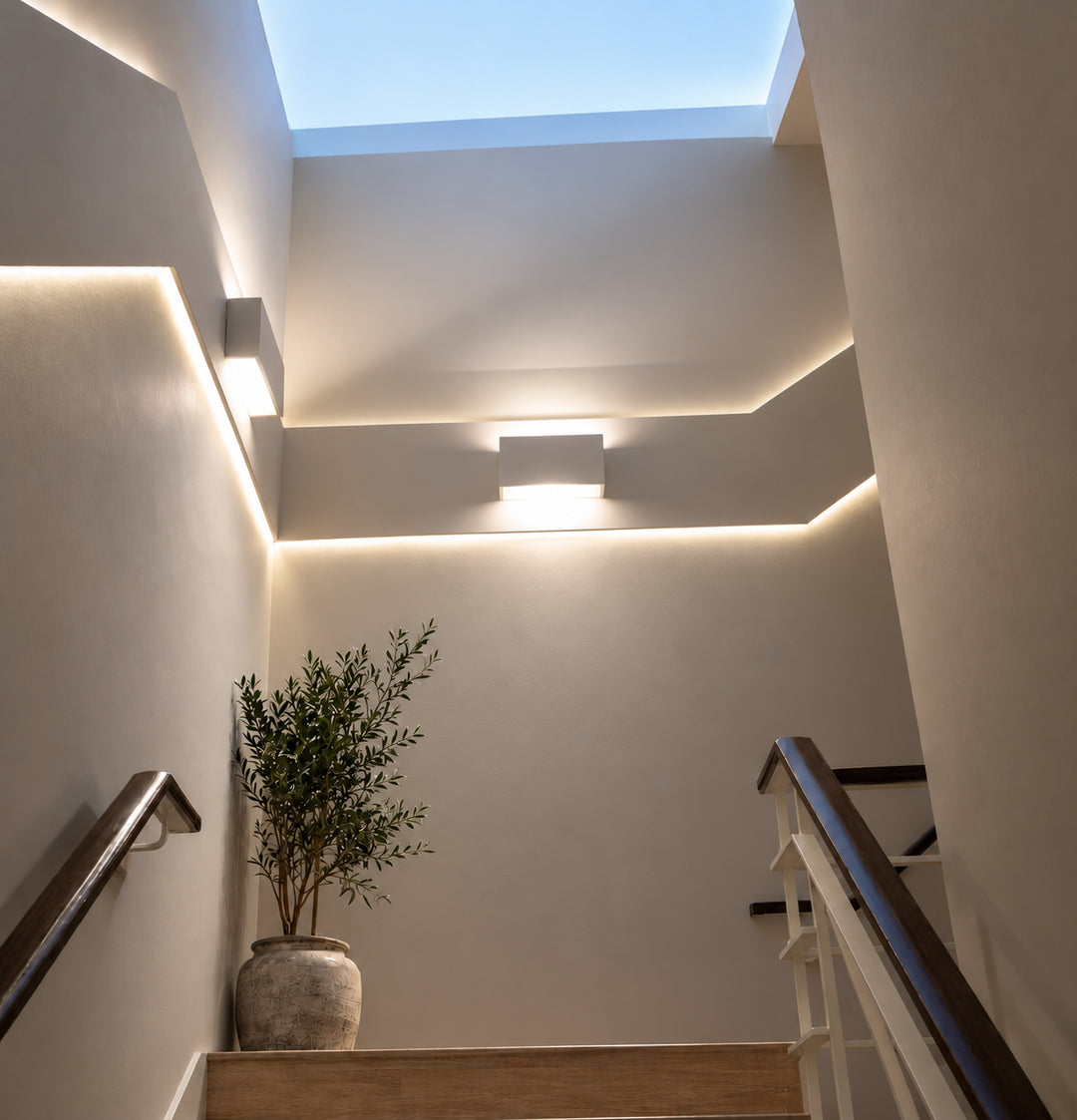 TR8281 Linear Plaster Wall Light