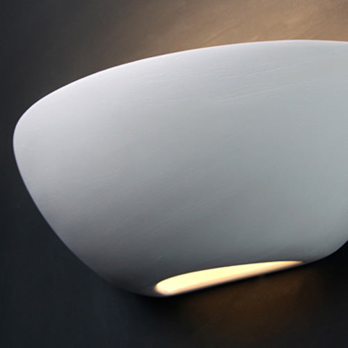 T6223 Curved Plaster Wall Light (Integrated Emergency Option)