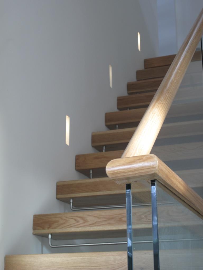 TF41 Plaster LED Wall & Stair Light - Flush Trimless Seamless Integrated Plaster LED Light