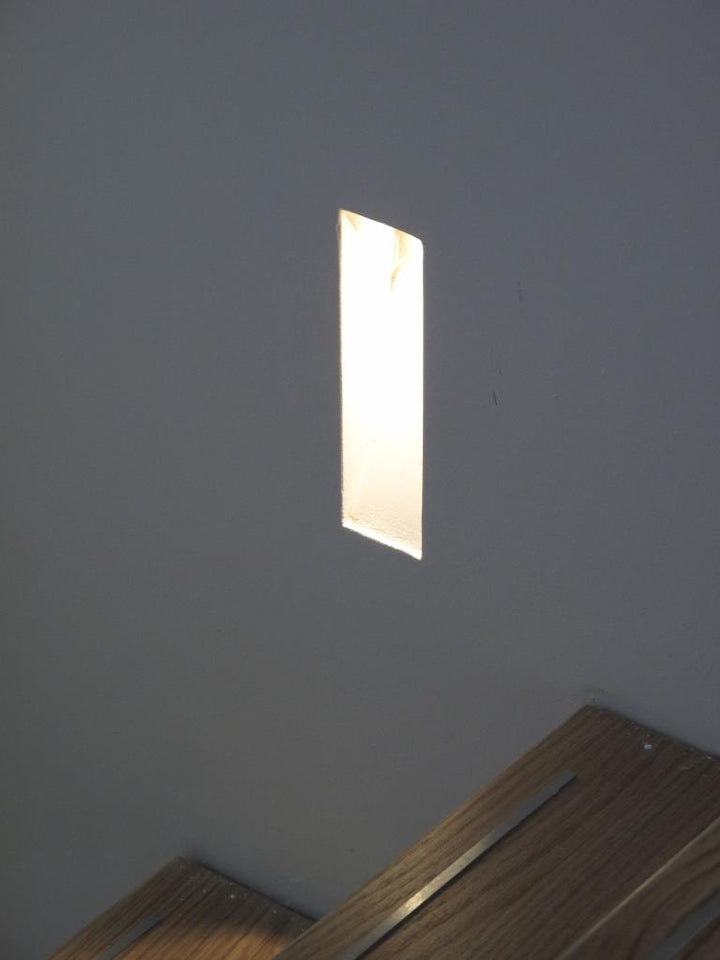 TF41 Plaster LED Wall & Stair Light - Flush Trimless Seamless Integrated Plaster LED Light