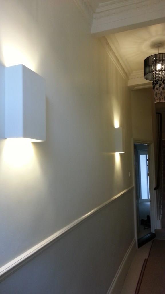 TR7226 SlimLine Linear Plaster Wall Light (With Emergency Option)