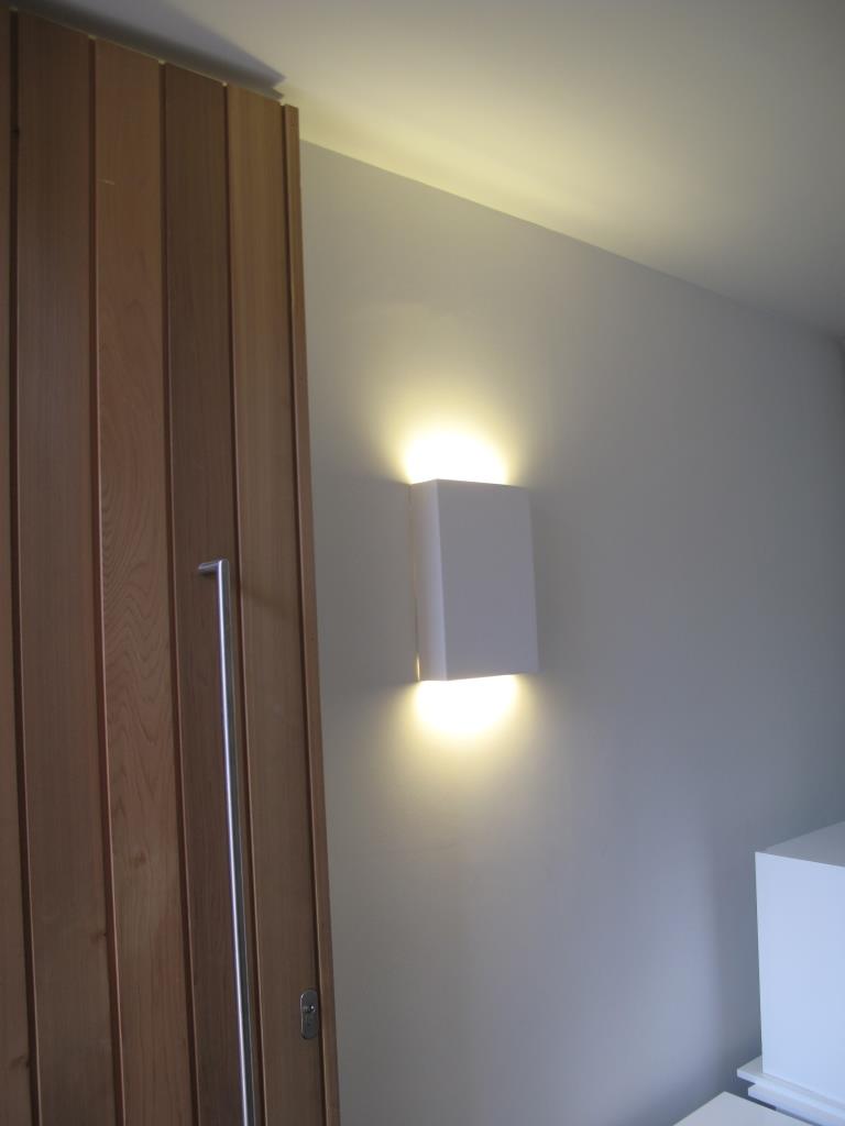 TR7226 SlimLine Linear Plaster Wall Light (With Emergency Option)