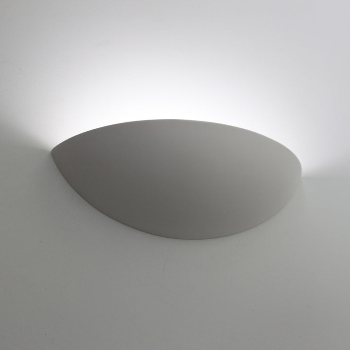 T6115 Curved Plaster Wall Light