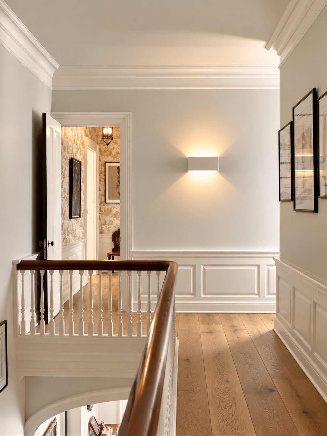 TR9281 SlimLine Linear Plaster Wall Light (Integrated Emergency Option)