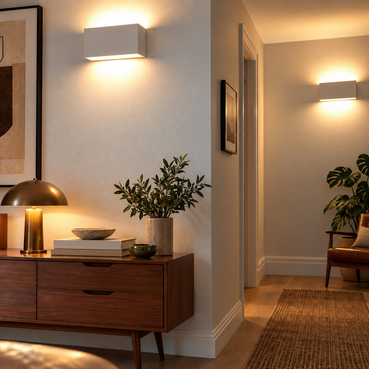 TR8281 Linear Plaster Wall Light