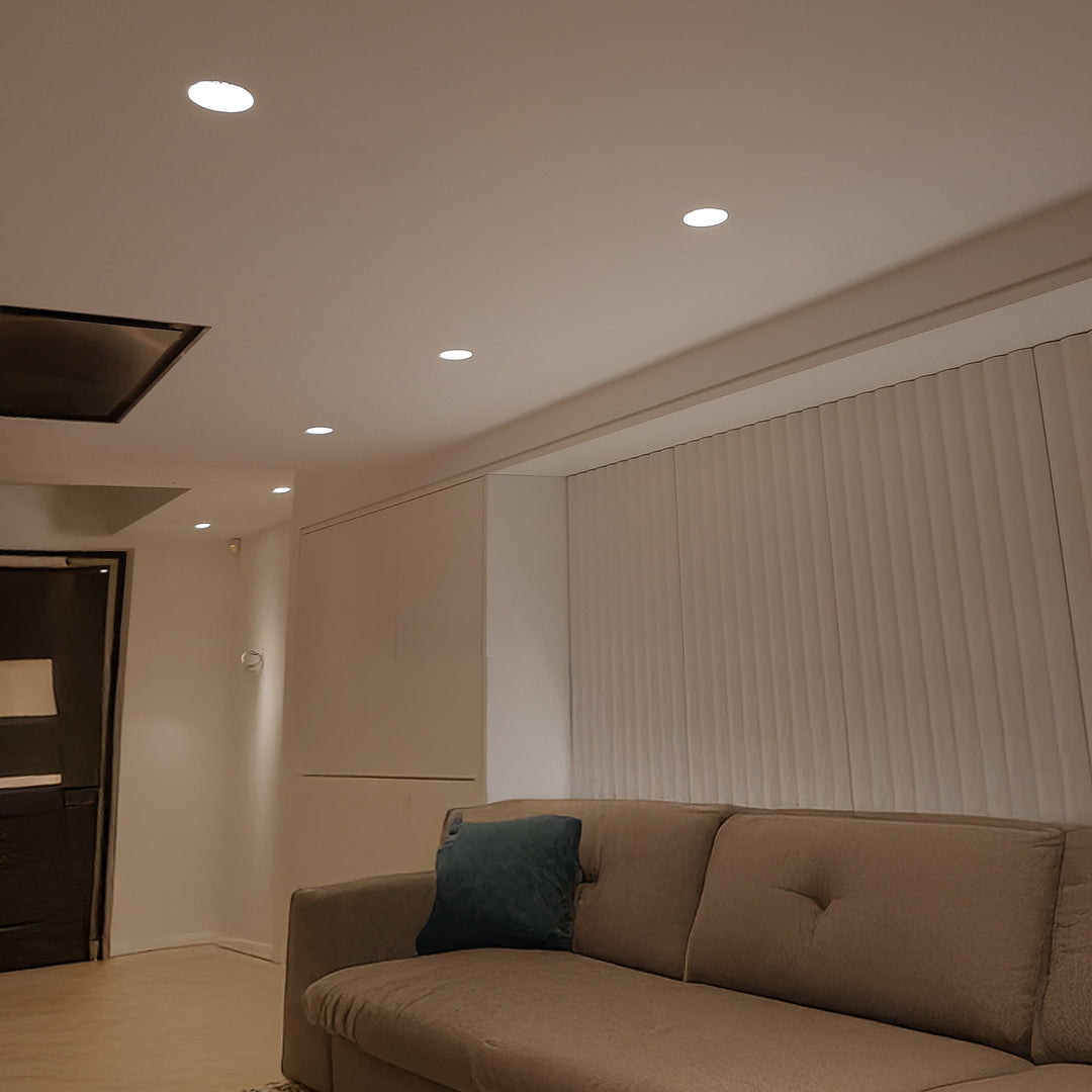 TF12 Flush Trimless Seamless Integrated Plaster LED Downlight