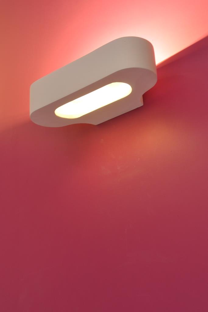 Soft-2 Plaster Wall Light - Combining Soft Curvature with Clean Lines