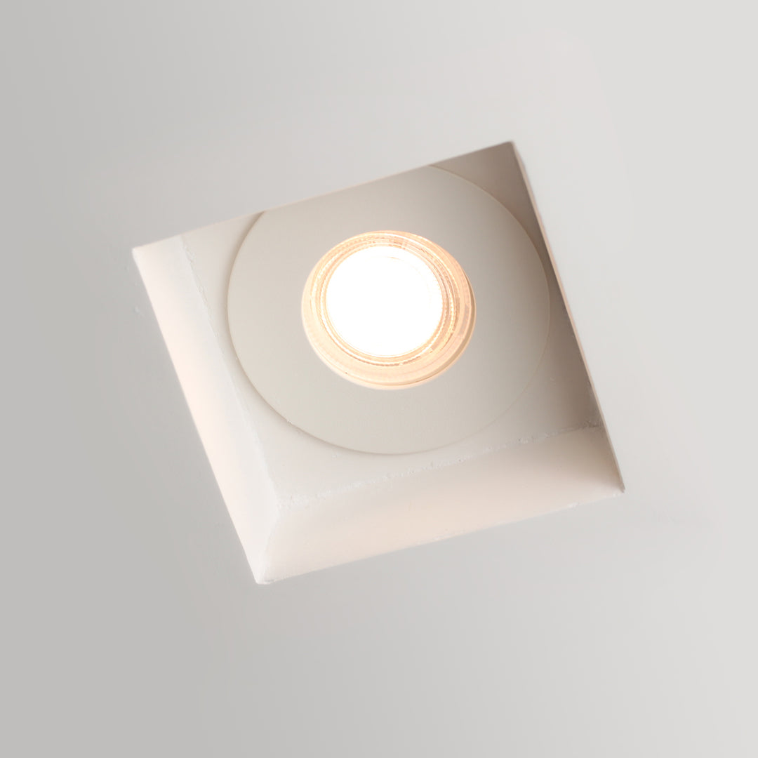 TF35-IP Fire And Bathroom Rated Trimless Seamless Integrated Plaster LED Downlight