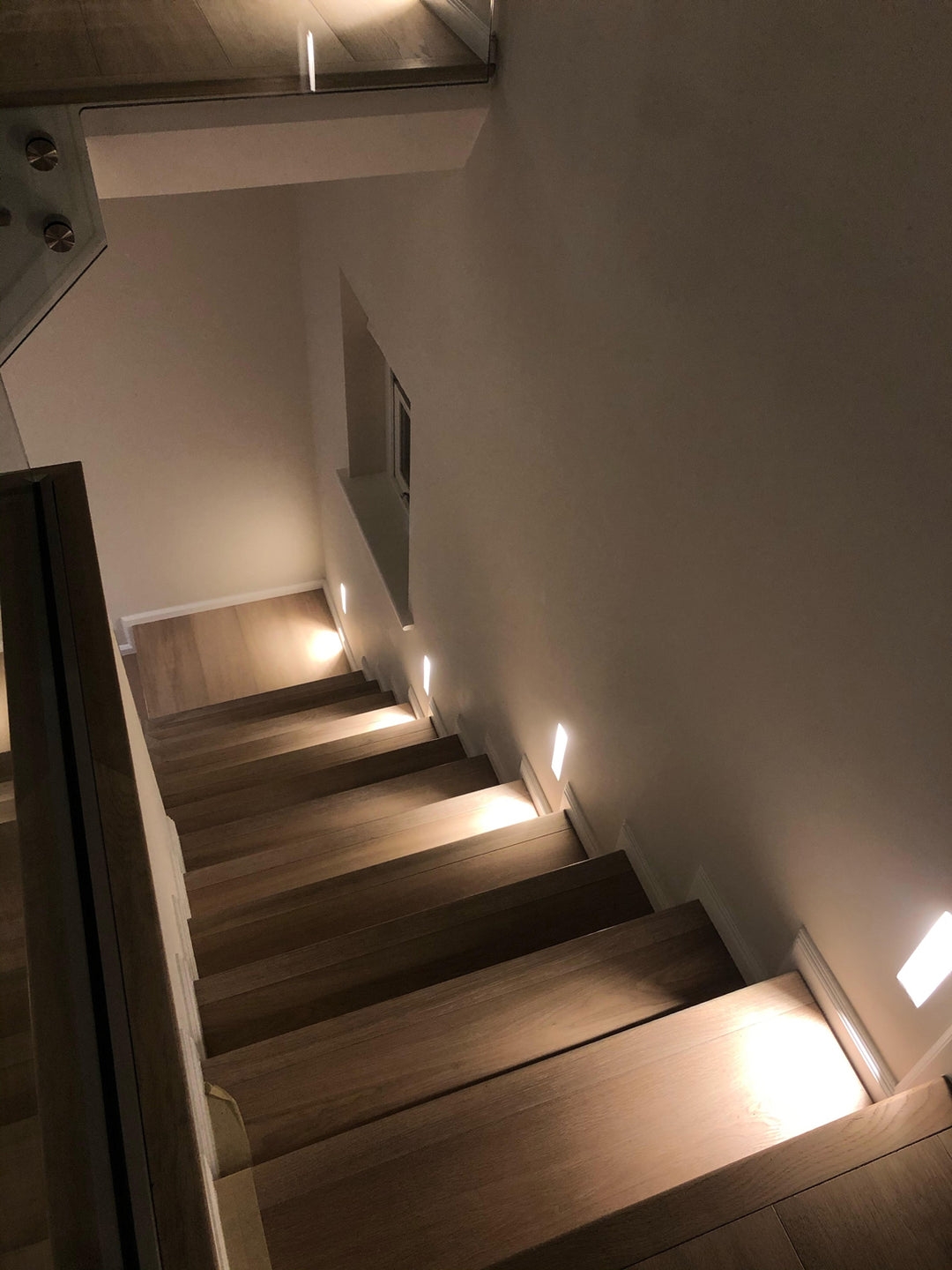 TF41 Plaster LED Wall & Stair Light - Flush Trimless Seamless Integrated Plaster LED Light