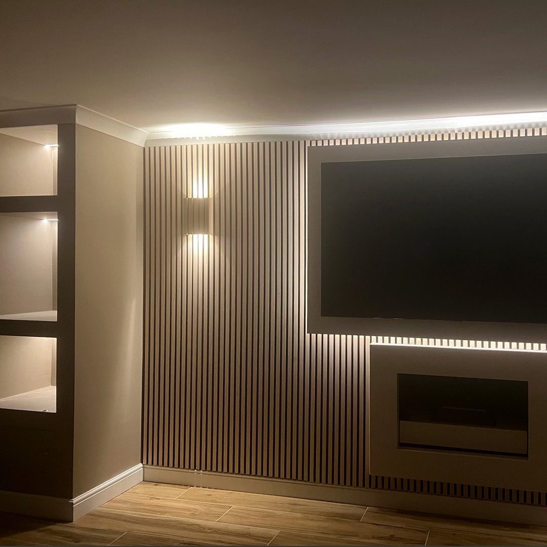 Led Wall Light Cladding Wall Lighting Panels For Wall NADS Technologies Modular RGB LED