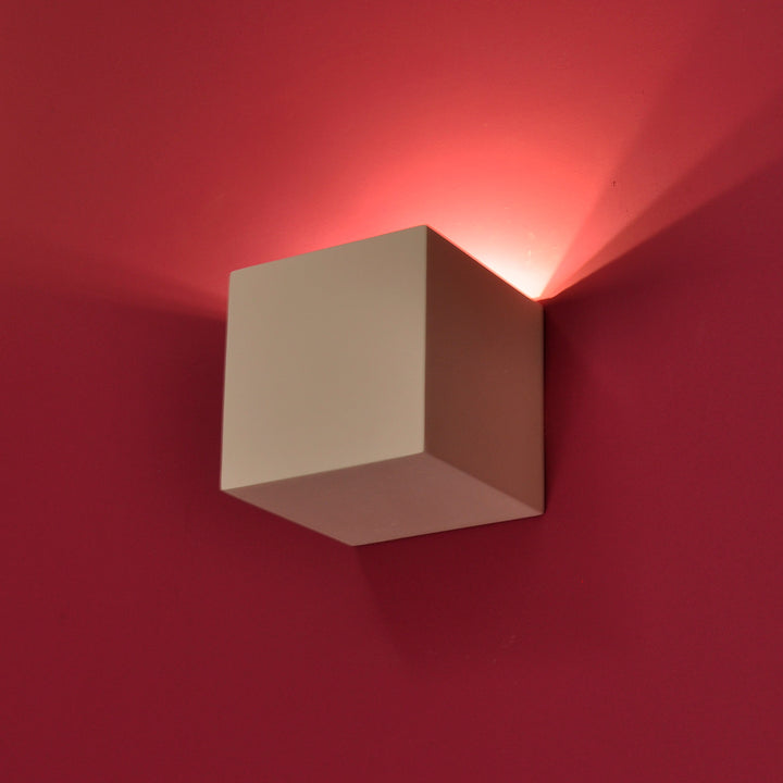 TR9180 Mini Cube Linear Plaster Wall Light