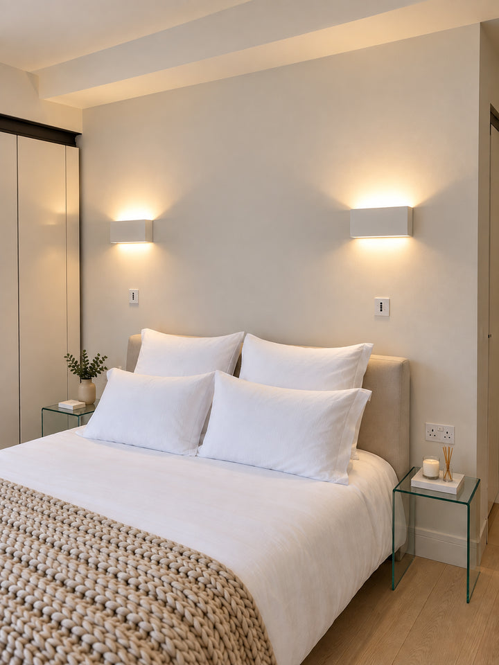 TR9281 SlimLine Linear Plaster Wall Light (Integrated Emergency Option)