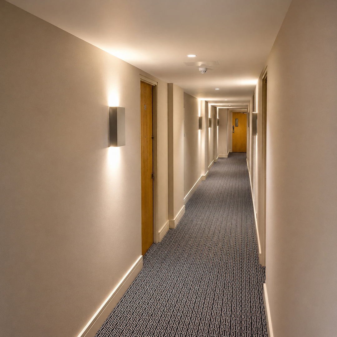 TR7226 SlimLine Linear Plaster Wall Light (Integrated Emergency Option)