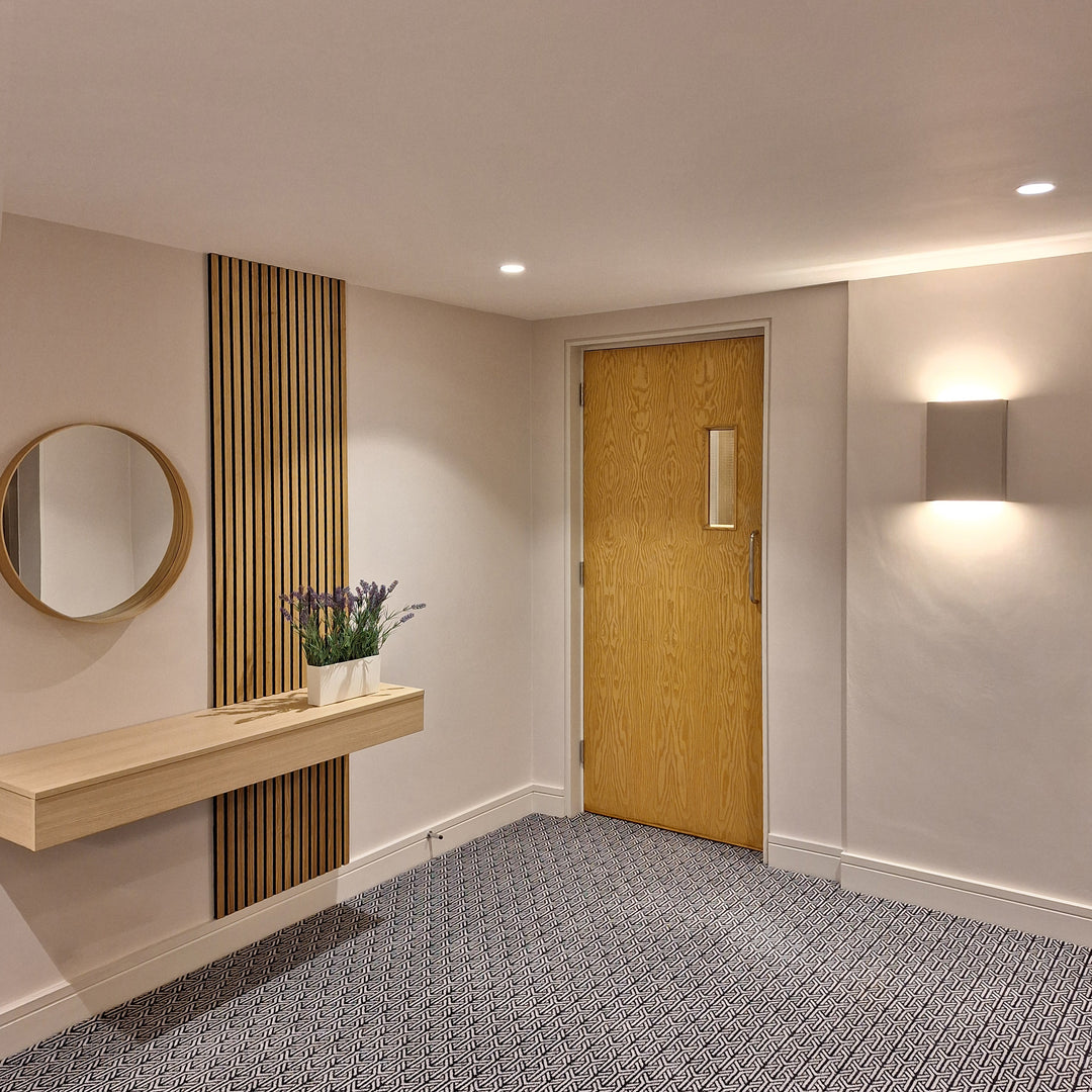 TR7226 SlimLine Linear Plaster Wall Light (Integrated Emergency Option)