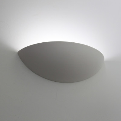 T6115 Curved Plaster Wall Light