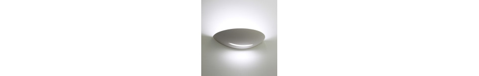 Curved Plaster Wall Lights