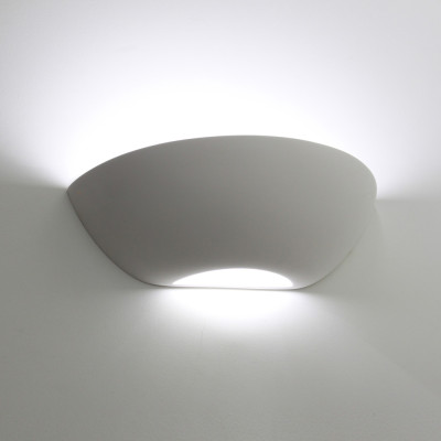 T6216 Curved Plaster Wall Light