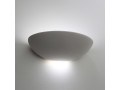 T7525 Curved Plaster Wall Light