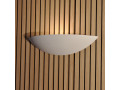 T6101 Curved Plaster Wall Light