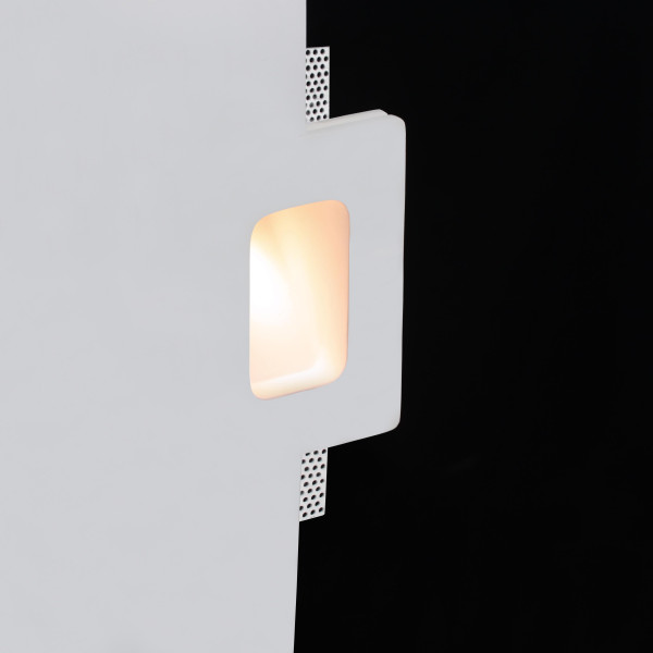 TF42 Plaster LED Wall & Stair Light - Flush Trimless Seamless Integrated Plaster LED Light