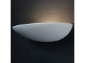 T7525 Curved Plaster Wall Light